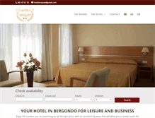 Tablet Screenshot of hoteltorques.com